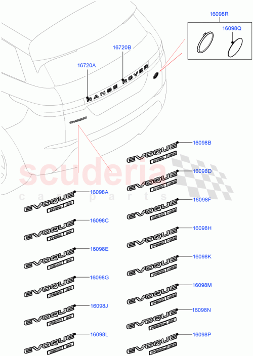 Part Diagram for Land Rover LR135483