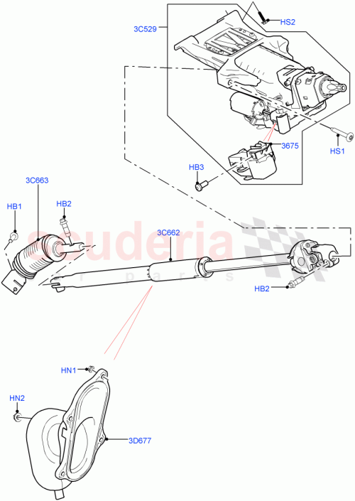 Part Diagram for Land Rover LR033647