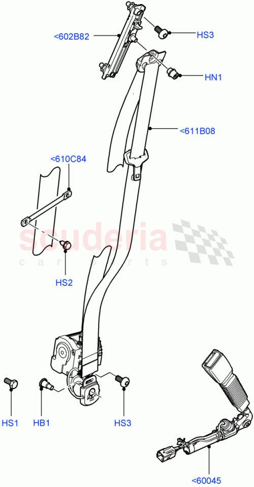 Part Diagram for Land Rover LR009292