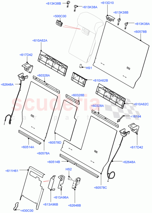 Part Diagram for Land Rover LR050026