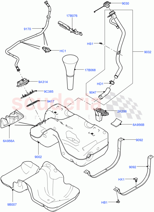 Part Diagram for Land Rover LR026183