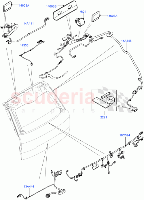 Part Diagram for Land Rover LR046850