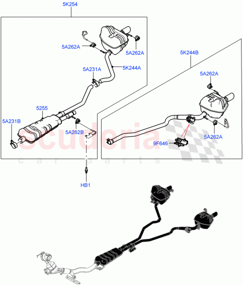 Part Diagram for Land Rover LR138691