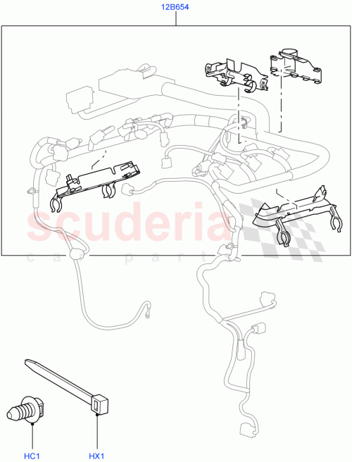 Part Diagram for Land Rover 1362567