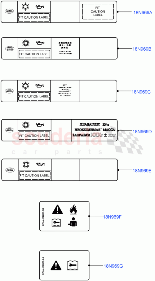 Part Diagram for Land Rover LR137478