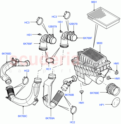 Part Diagram for Land Rover LR018731
