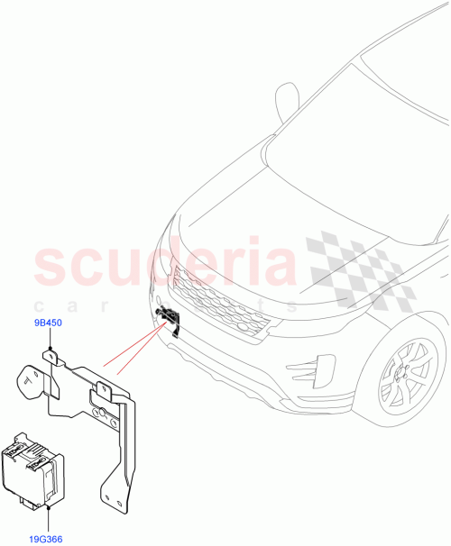 Part Diagram for Land Rover LR139887