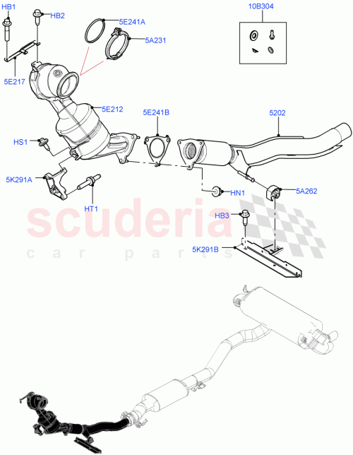 Part Diagram for Land Rover LR106799