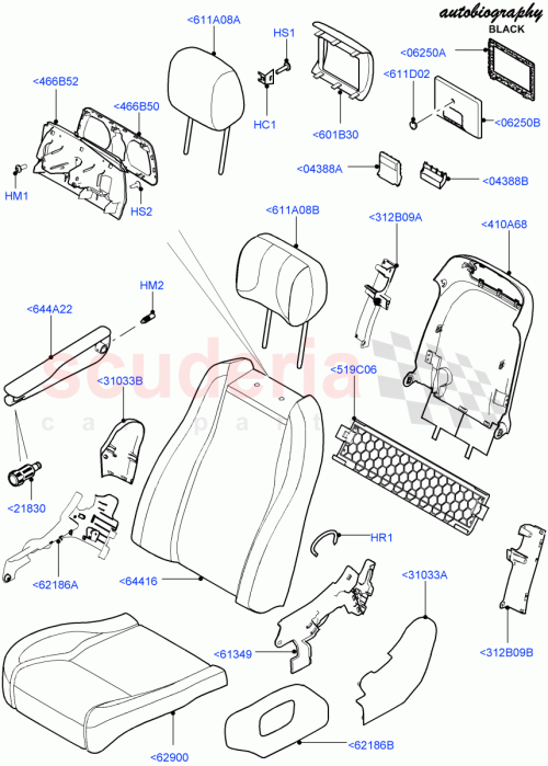 Part Diagram for Land Rover LR057005