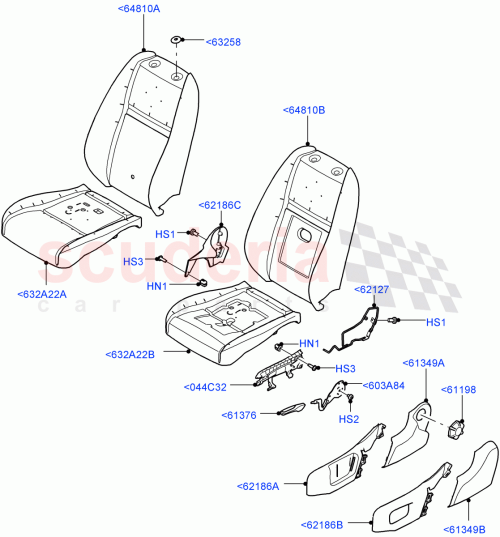 Part Diagram for Land Rover LR128427