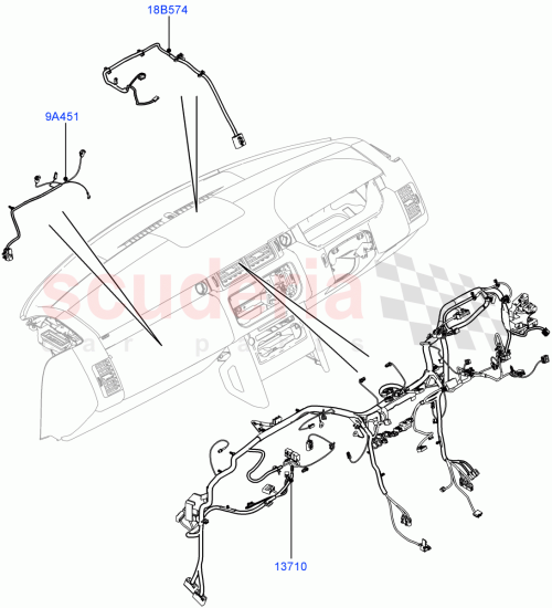 Part Diagram for Land Rover LR040277