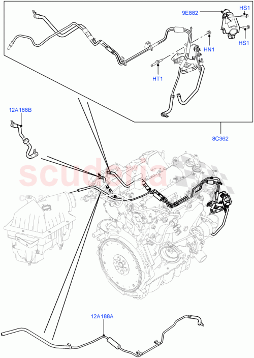 Part Diagram for Land Rover LR049652