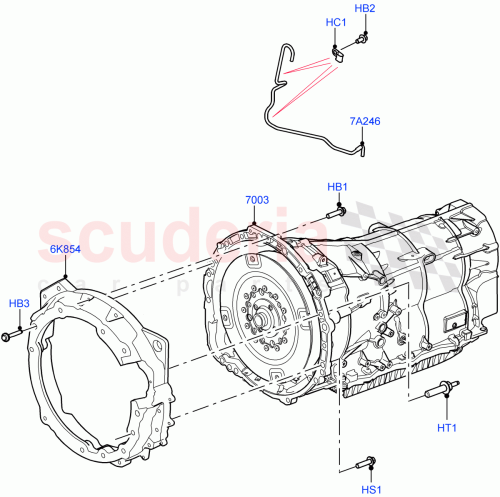 Part Diagram for Land Rover LR057523