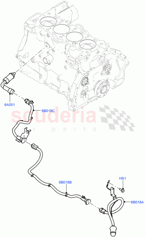 Part Diagram for Land Rover LR129235