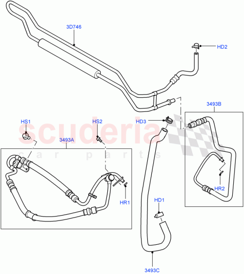 Part Diagram for Land Rover QEH000287