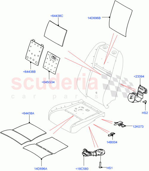 Part Diagram for Land Rover LR114954