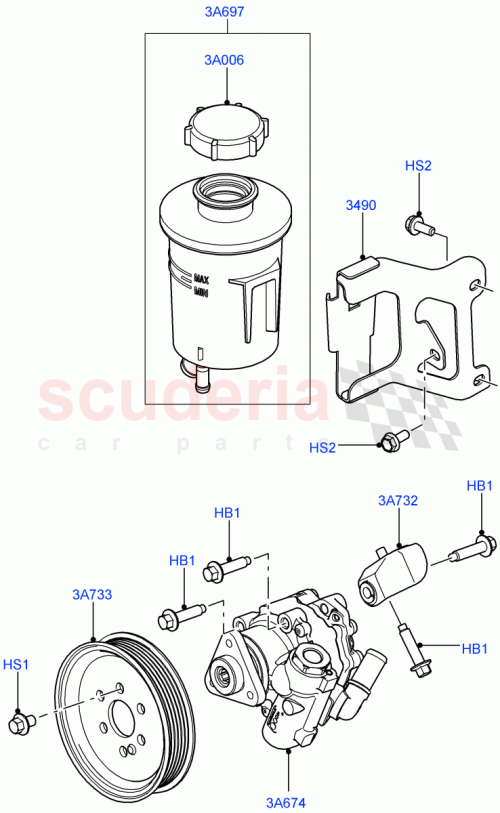 Part Diagram for Land Rover LR079228