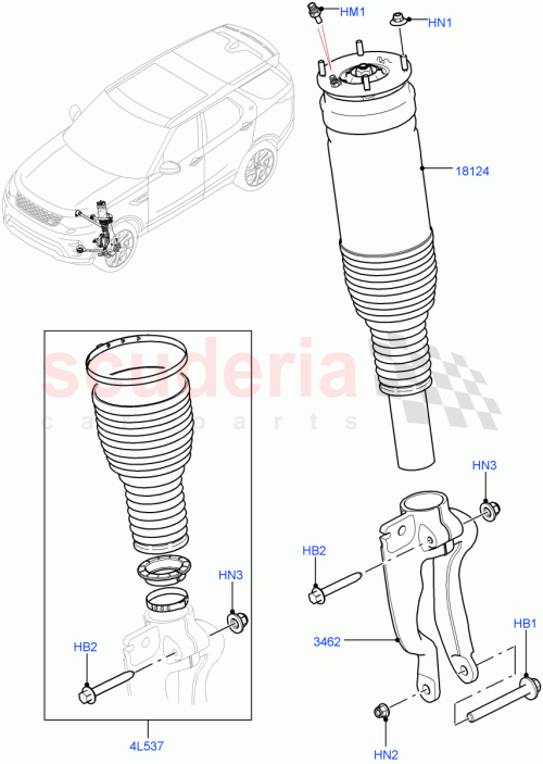 Part Diagram for Land Rover LR142070
