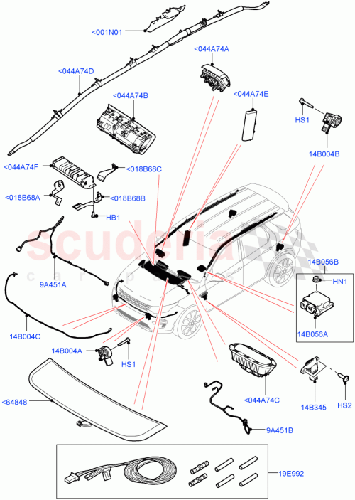 Part Diagram for Land Rover LR059789
