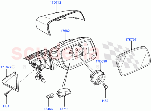 Part Diagram for Land Rover LR011059