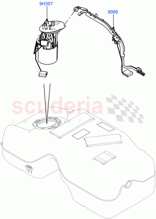 Part Diagram for Land Rover LR065229