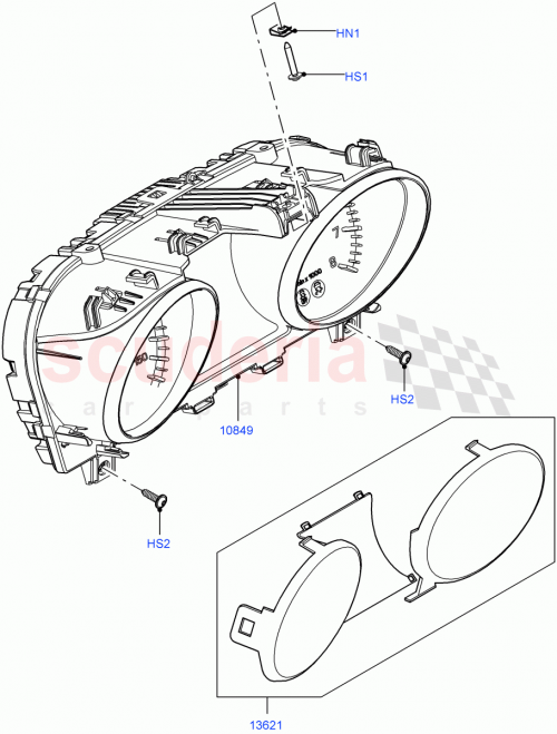 Part Diagram for Land Rover LR071352