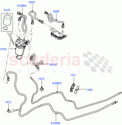 Part Diagram for Land Rover LR025954