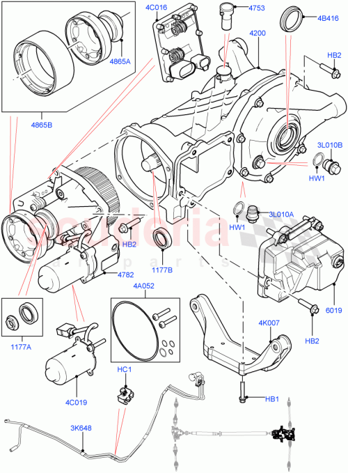 Part Diagram for Land Rover LR060388