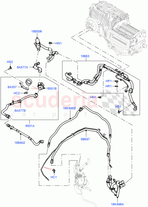 Part Diagram for Land Rover LR151541