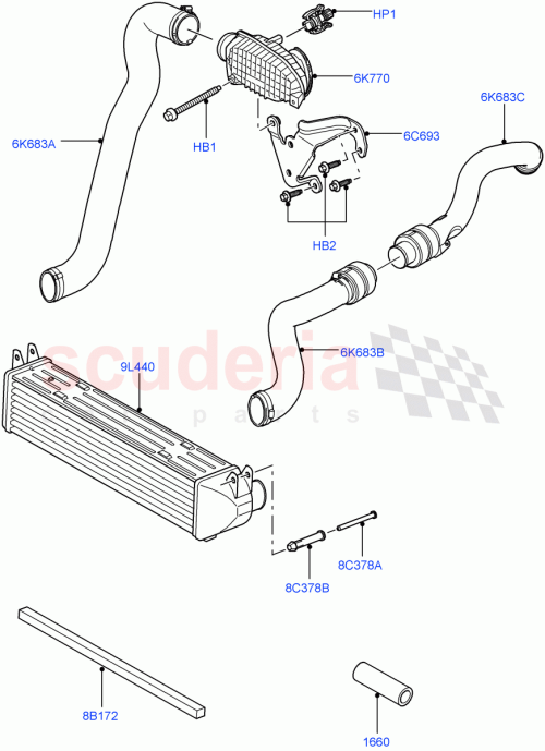 Part Diagram for Land Rover PML500011