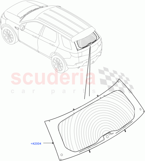 Part Diagram for Land Rover LR106223