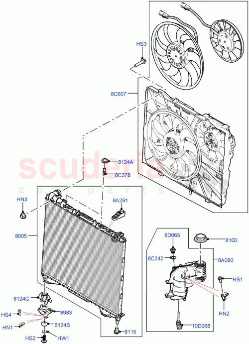 Part Diagram for Land Rover LR090625