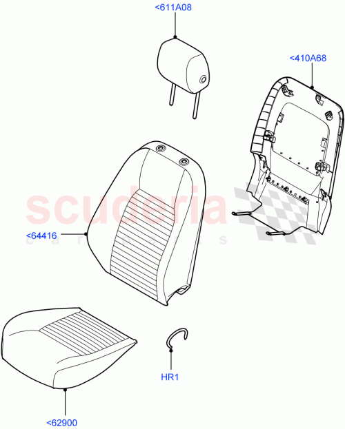 Part Diagram for Land Rover LR095906