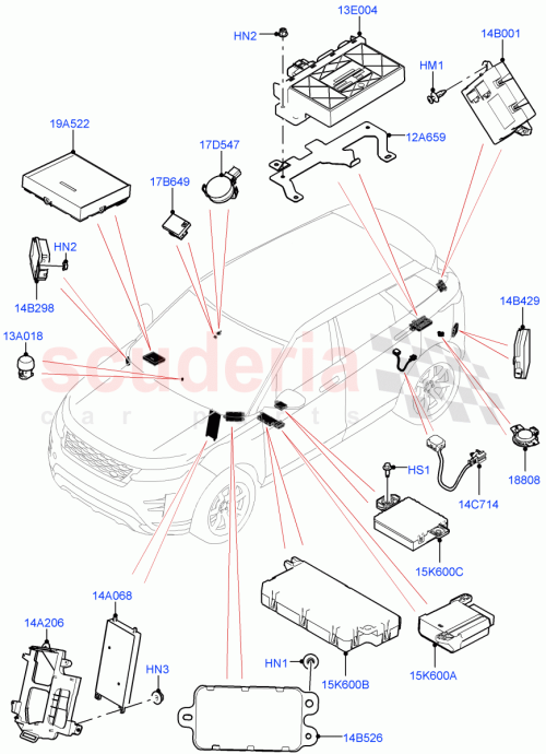 Part Diagram for Land Rover LR140153
