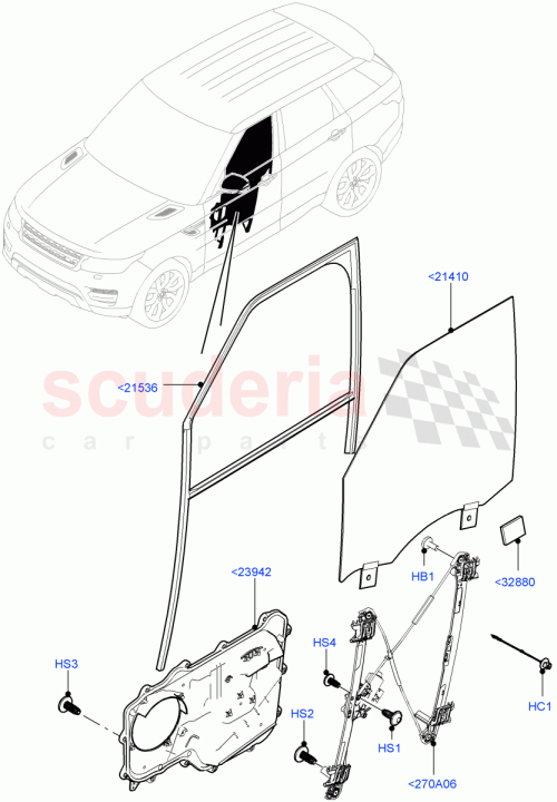 Part Diagram for Land Rover LR077816