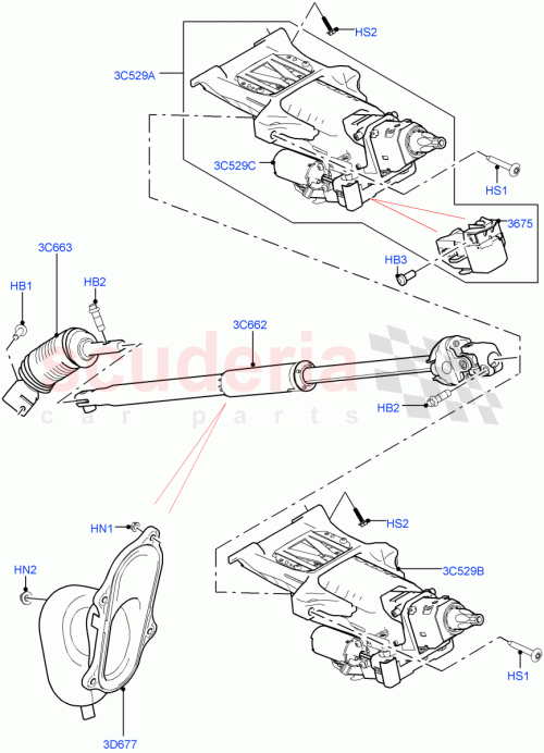 Part Diagram for Land Rover LR116212