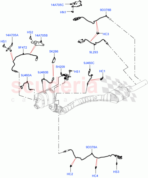 Part Diagram for Land Rover LR141922