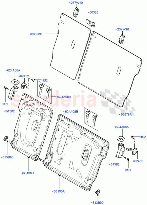 Part Diagram for Land Rover LR026868