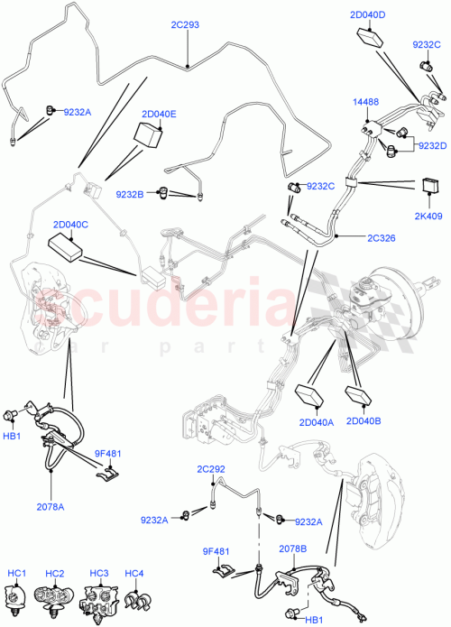 Part Diagram for Land Rover LR033443