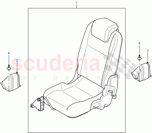 Part Diagram for Land Rover HLD502710PUY