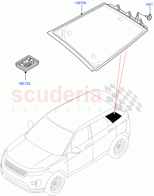 Part Diagram for Land Rover LR114610