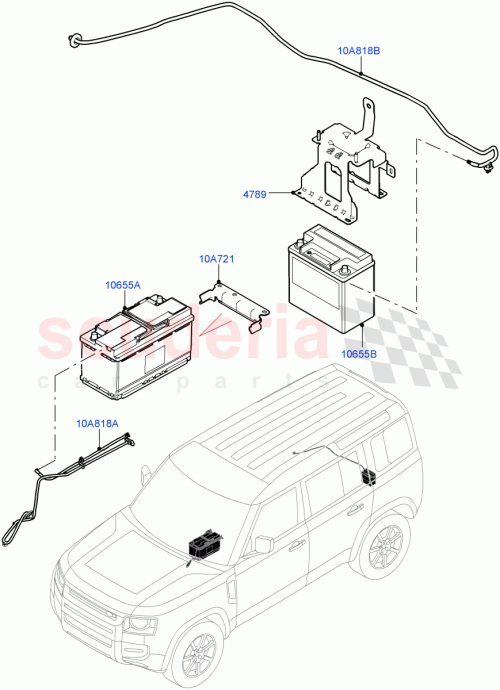 Part Diagram for Land Rover LR158378