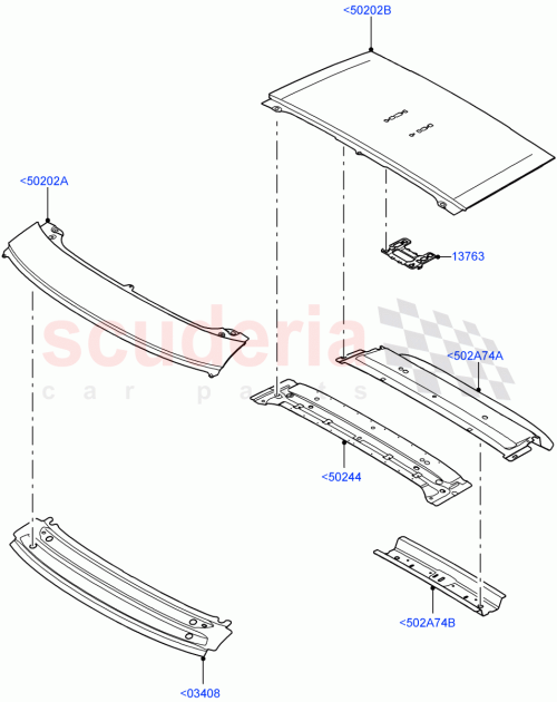 Part Diagram for Land Rover LR150491