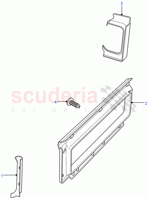 Part Diagram for Land Rover LR064244