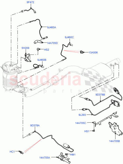 Part Diagram for Land Rover LR136793