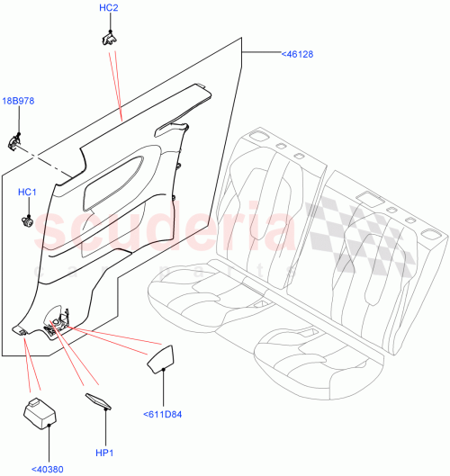 Part Diagram for Land Rover LR027993