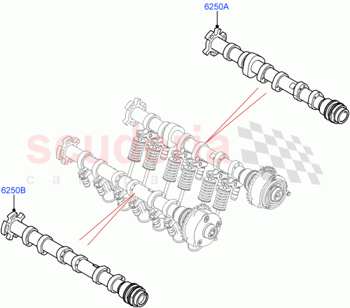 Part Diagram for Land Rover LR125433