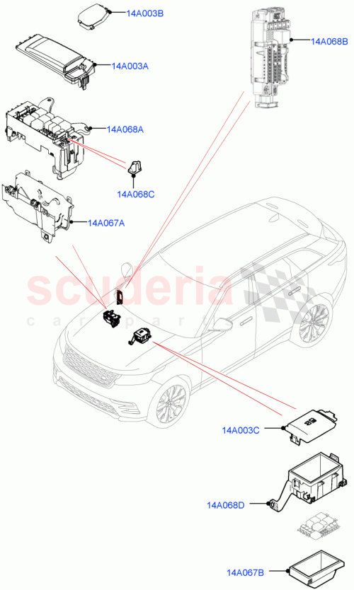 Part Diagram for Land Rover LR154605