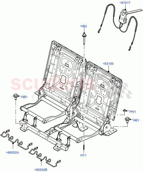 Part Diagram for Land Rover LR132650