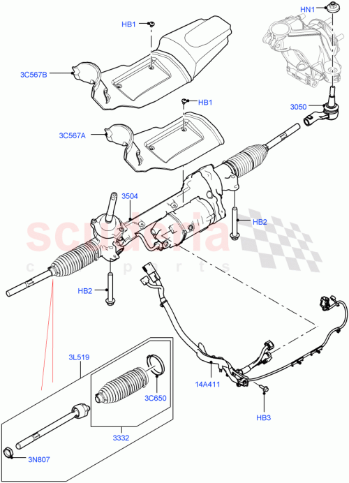 Part Diagram for Land Rover LR098163